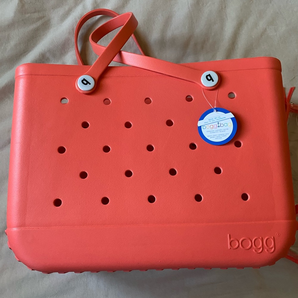 Original Bogg Bag in Coral me mine. Brand new with tags.